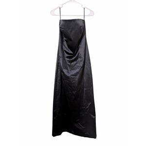 NWT Vintage Isaac Mizrahi Strapless Black Dress Size 10